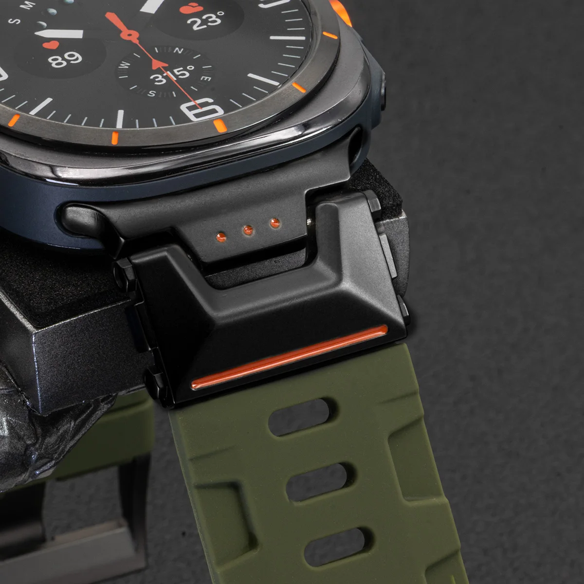Rubber Silicone Strap for Sams - Samsung Smartwatch Ultra Accessories recension och pris
