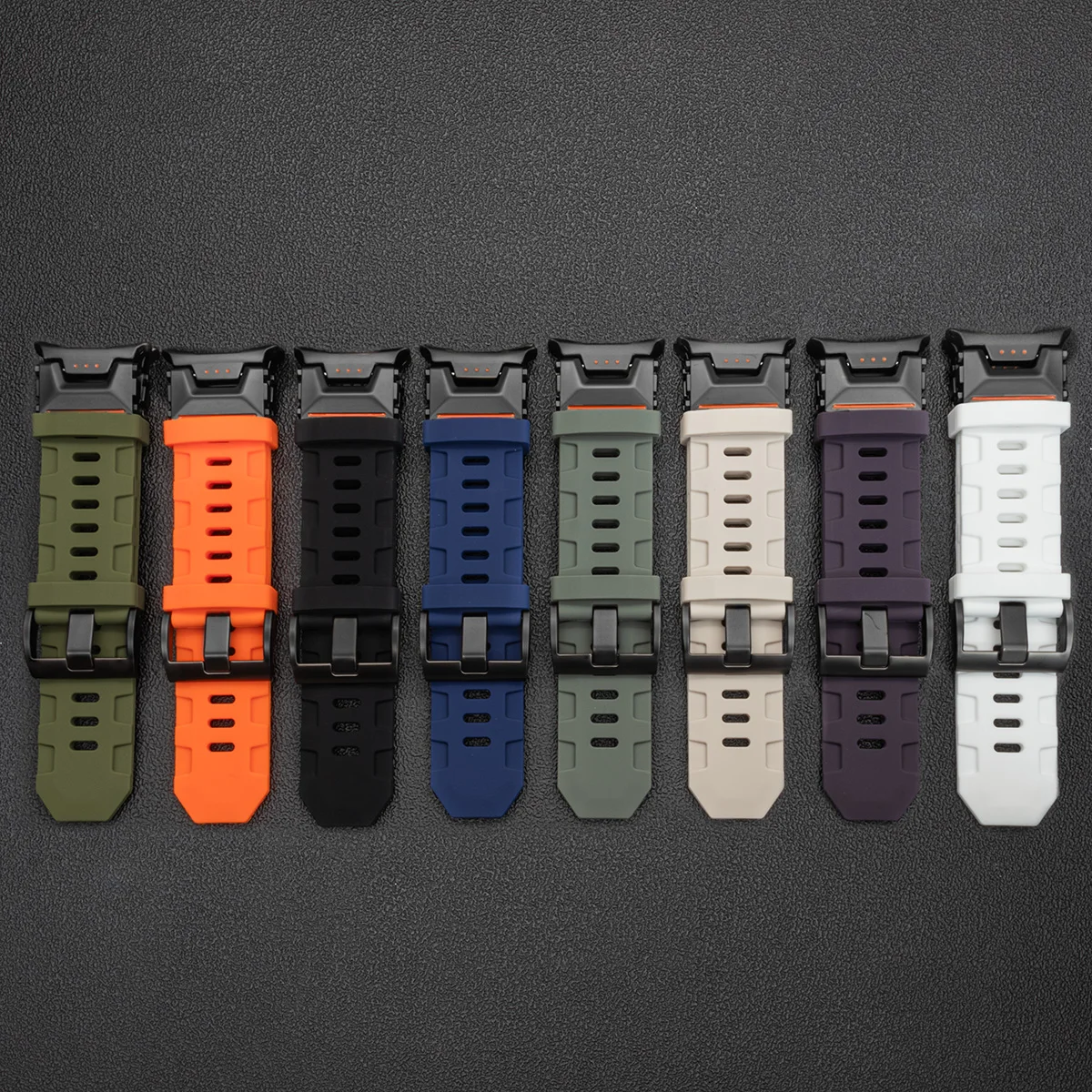 Rubber Silicone Strap for Sams - Samsung Smartwatch Ultra Accessories recension och pris