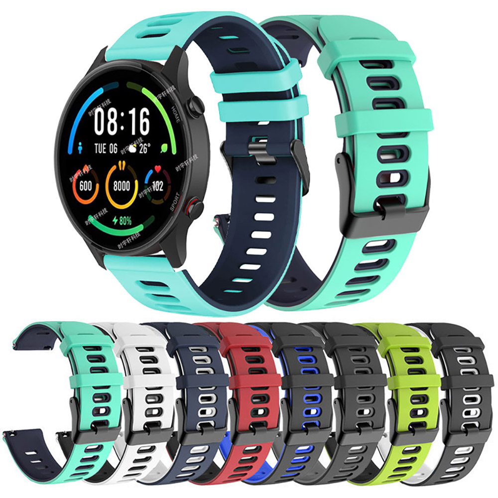 22mm Two-Tone Sports Strap For - Xiaomi Smartwatch S3 Accessories recension och pris