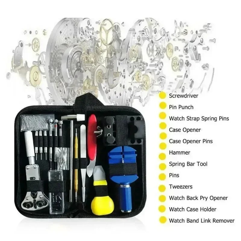 147Pcs Watchmaker Repair Tool  - Tool Kit Strap Change recension och pris