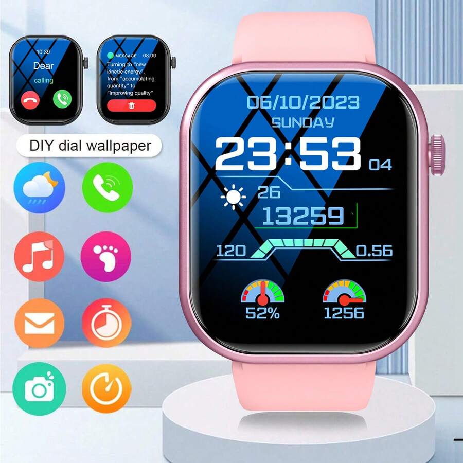 Smart Watch, Wireless Calling  - Smartwatch Touch recension och pris