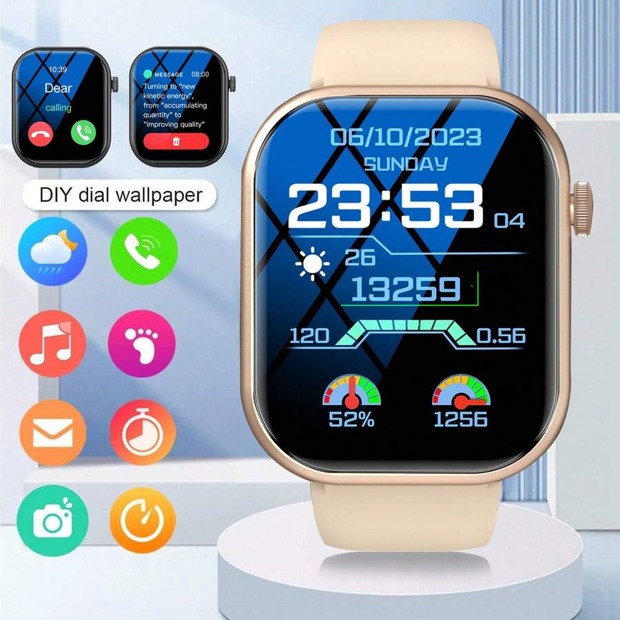 Smart Watch, Wireless Calling  - Smartwatch Touch recension och pris