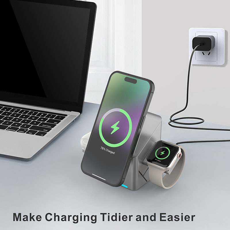15W 3 in 1 Multi-function Touc - Smartwatch Touch recension och pris