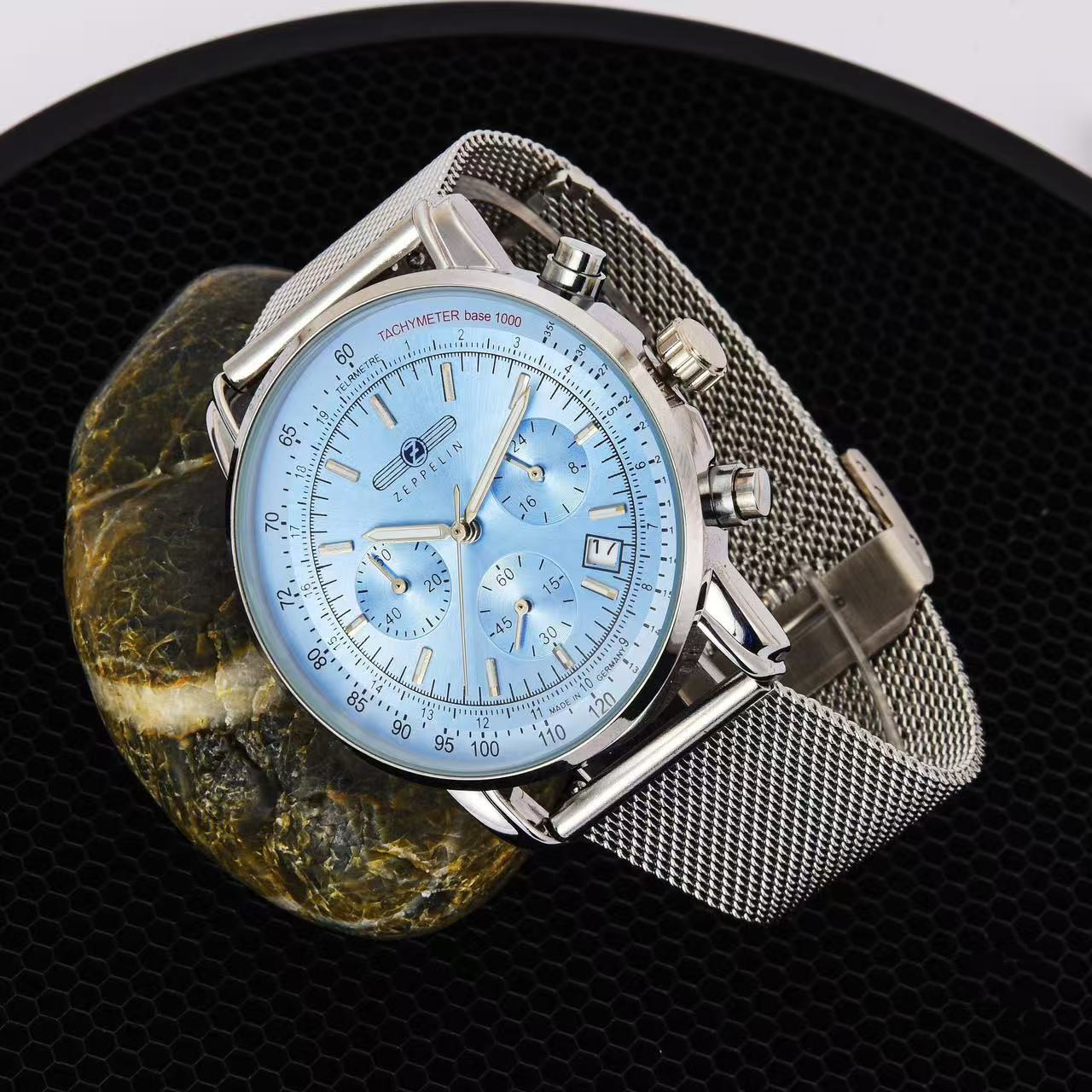2026 New Collection Zeppelin M - Stainless Mesh Band recension och pris